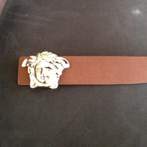 Black versace belt