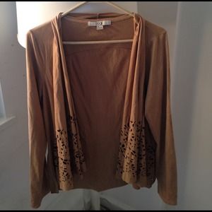 ❌SOLD❌Forever 21 faux suede shirt
