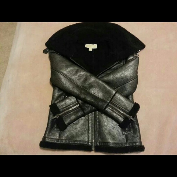 Genuine Shearling/Leather Coat