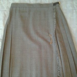 SALE!!! RALPH LAUREN Wool Pleat Skirt