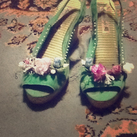 Wedged heels