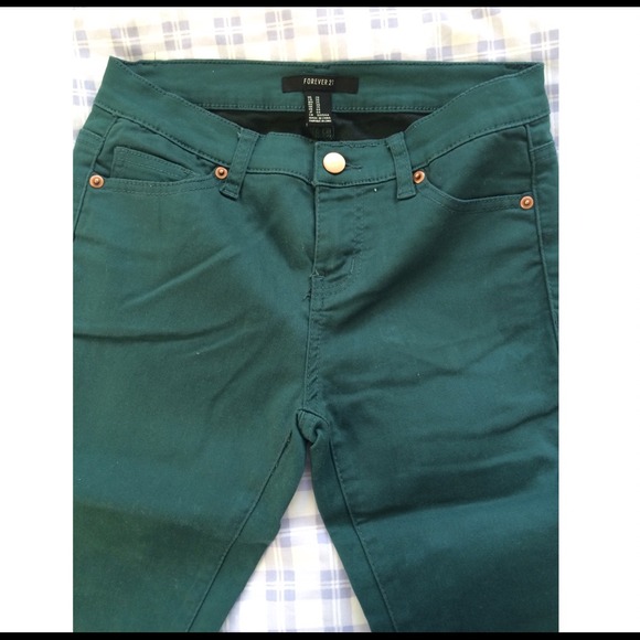 Forever 21 green pants