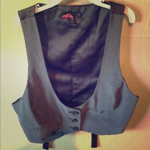 Grey vest