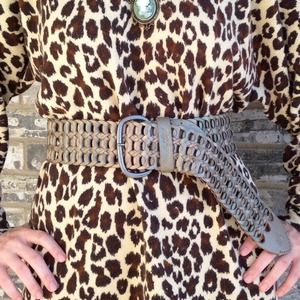 Abercrombie and Fitch Metallic Belt!