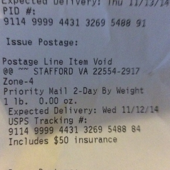 Shipping PROOF FOR Amy & Marigold!!