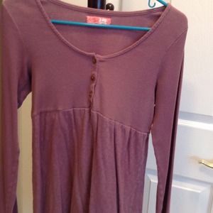 Lux long sleeve shirt. Size large.