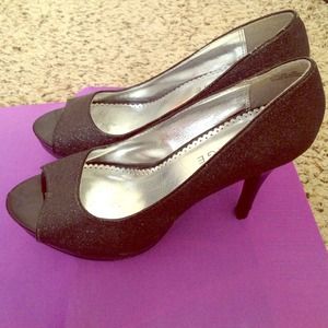 Rampage Glitter Heels