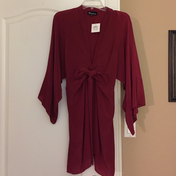 Olivaceous Dresses & Skirts - Burgundy Dress