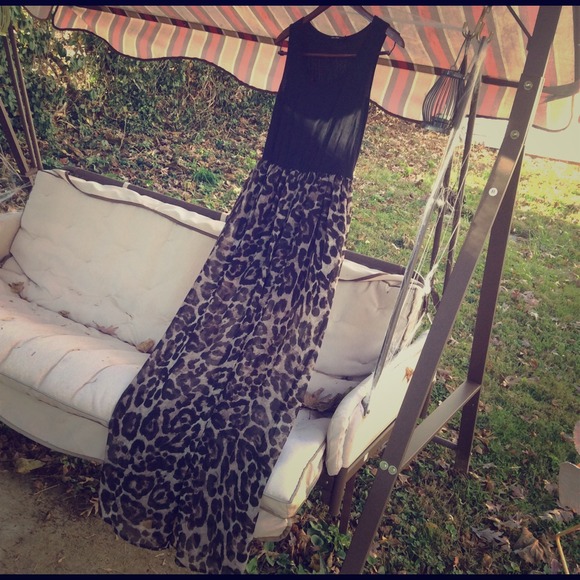 Leopard Maxi Dress