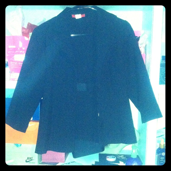 Black blazer