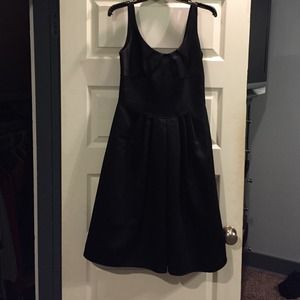 Black cocktail dress.