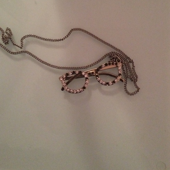 Gold Long Glasses Chain