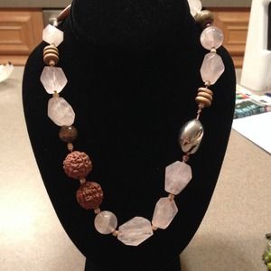 Pink chunky necklace 💗