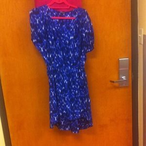 Buckle High-lo dress