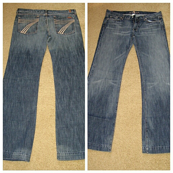 7 for all Mankind Denim - 7FAM For All Mankind Dojo in Katmandu sz 32 BN