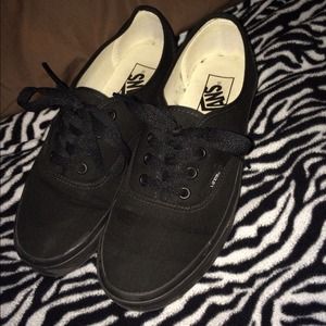 Black Vans