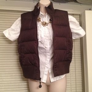 Brown Puffer Vest