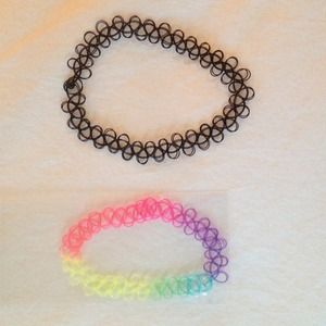 90s TATTOO CHOKERS!