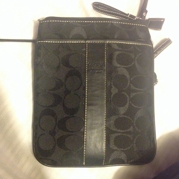 Coach cross body purse