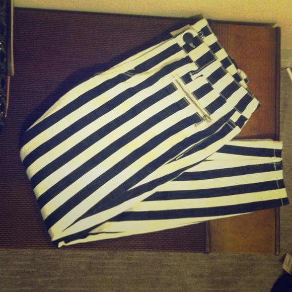Striped BDG Skinny Jeans