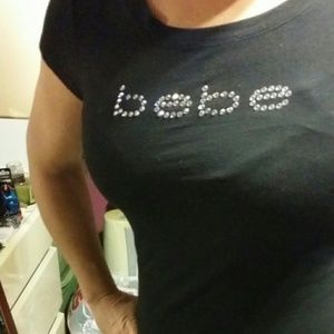 Black BEBE Tshirt
