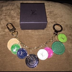 Inspired Louis Vuitton bag charm bracelet style
