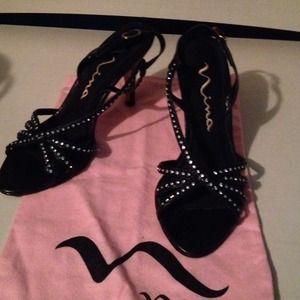 Elegant high heel shoes