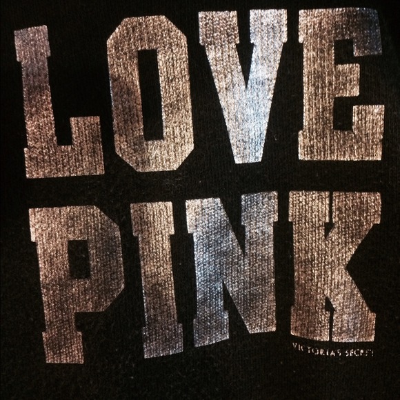 *SOLD* Victoria secret zip hoodie I heart Chi - Picture 2 of 4