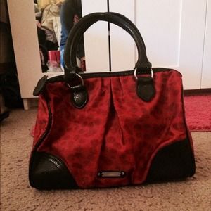 Victoria's Secret Red Cheetah Purse