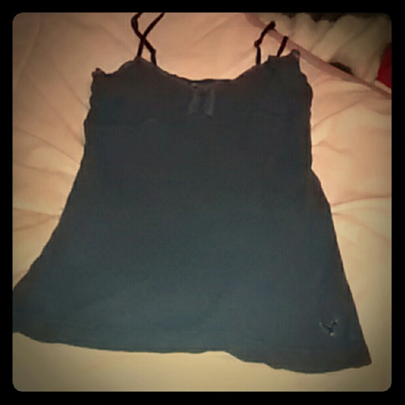 Navy blue tank top