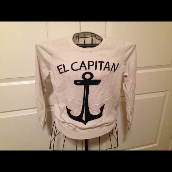 Anchor sweater