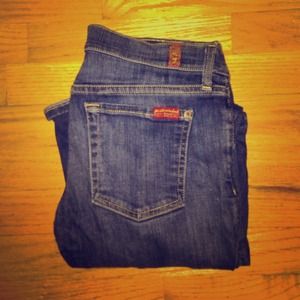 NEEWW MARK DOWN straight leg medium to dark waSH