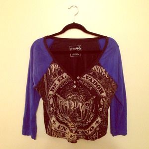 free people graphic crop