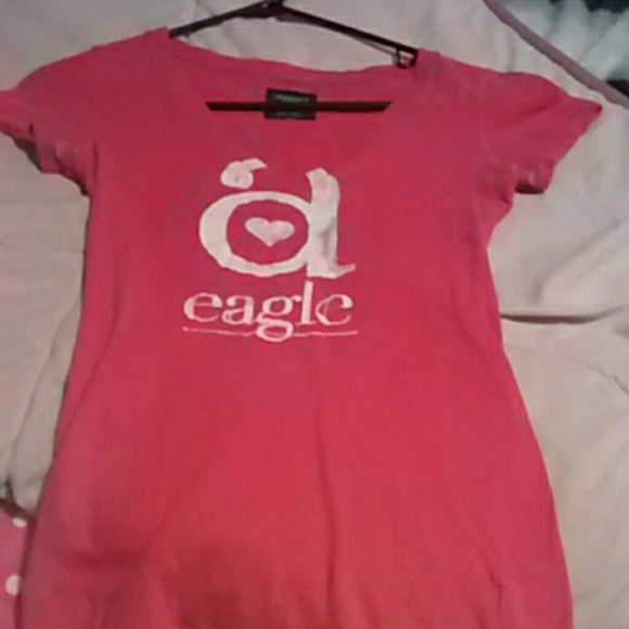 Pink casual short sleeve
