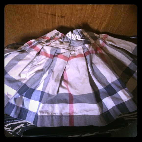 Childrens Authentic Burberry Skirt