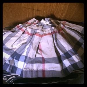 Childrens Authentic Burberry Skirt