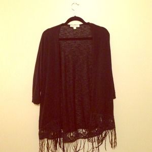 Bo-Ho Fringe Sweater