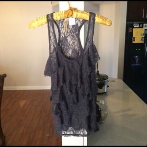 Lace tank top