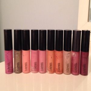 Mac lipglass bundle #1
