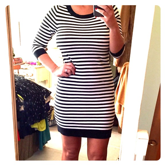 Women's Banana Republic striped dress