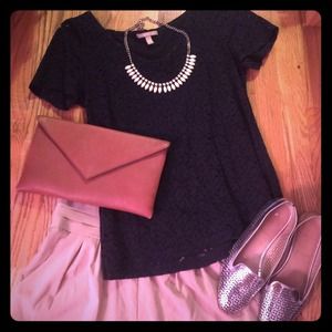 Blue shirt with sleeves