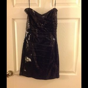 Sequined Mini Dress.