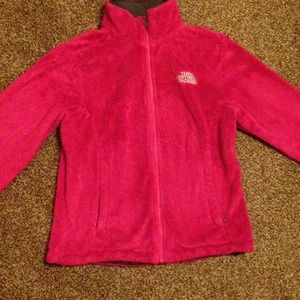 North Face jacket pink