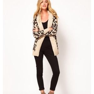 Leopard cardigan