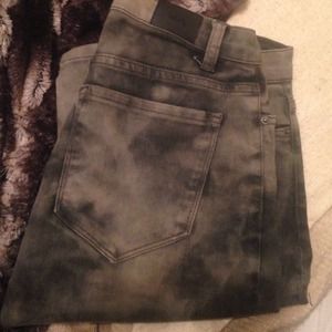 dyed jeans