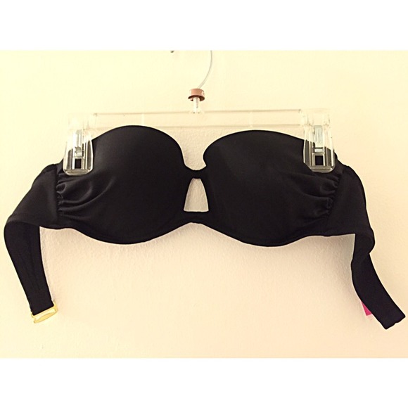 Black Bikini Bandeau