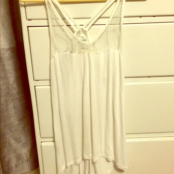White lace summer tank!