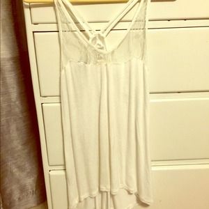 White lace summer tank!