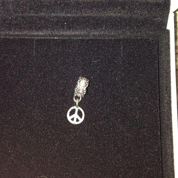 Pandora Peace Sign Pendant Charm