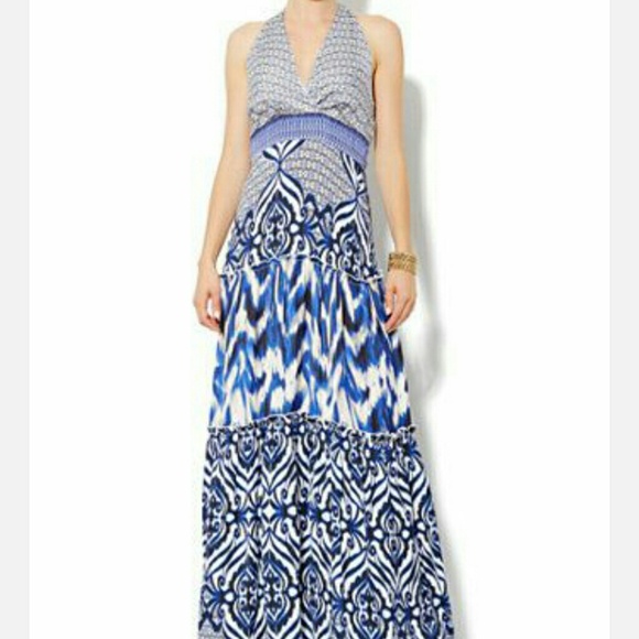 GORGEOUS Eva Mendes halter dress NWT XL